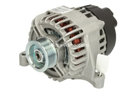 Alternator (12V, 120A) pentru: FIAT 500, 500 C, DOBLO, DOBLO CARGO, GRANDE PUNTO, IDEA, PANDA, PENNY/KOMBI, PUNTO EVO; FORD KA 1.1-1.4LPG 01.86-