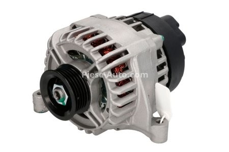 Alternator (12V, 75A) pentru: ALFA ROMEO MITO; CITROEN C4 I; FIAT 500, DOBLO, DOBLO/MINIVAN, FIORINO/MINIVAN, GRANDE PUNTO, IDEA, PALIO, PANDA, PANDA/HATCHBACK, PENNY/KOMBI, PUNTO 1.1-2.0 01.86-