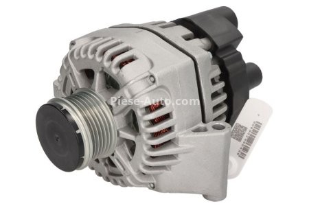 Alternator (12V, 75A) pentru: FIAT 500, 500 C, DOBLO, DOBLO CARGO, DOBLO/MINIVAN, FIORINO, FIORINO/MINIVAN, GRANDE PUNTO, IDEA, LINEA, PALIO, PANDA, PANDA/HATCHBACK, PUNTO 1.3/1.3D/1.7D 09.01-
