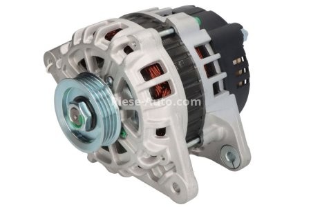 Alternator (12V, 90A) pentru: HYUNDAI ACCENT II, ACCENT III, COUPE II, ELANTRA III, ELANTRA IV, GETZ, I30, MATRIX, TIBURON, TRAJET, TUCSON; KIA CARENS II, CERATO I, RIO II 1.3-2.0 01.00-