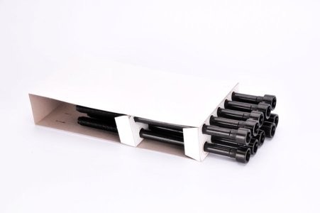 Set șuruburi / prezoane chiulasă - ELRING - pentru:  ALFA ROMEO 147, 159; FIAT BRAVA, BRAVO I, II, DOBLO, PALIO, PUNTO, SEDICI, STILO, STRADA; LANCIA LYBRA, MUSA; OPEL ASTRA H, VECTRA C, ZAFIRA B; SUZUKI SX4 1.9D 03.96-