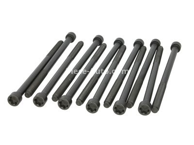 Set șuruburi / prezoane chiulasă - ELRING - pentru:  ALFA ROMEO 156; FIAT CROMA; LANCIA THESIS 2.4D 06.03-