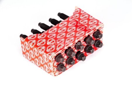 Set șuruburi / prezoane chiulasă - ELRING - pentru:  RENAULT CLIO I, ESPACE III, LAGUNA I, MEGANE I, RAPID, SCENIC I, SUPER 5, TRAFIC; VOLVO S40 I, 340-360, 440 K, 460 L, 480 E 1.6-2.0 10.82-