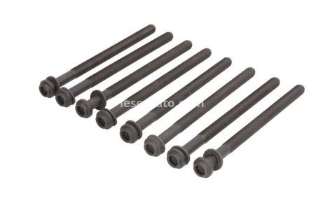 Set șuruburi / prezoane chiulasă - ELRING -  pentru: AUDI A4 ALLROAD B8, A4 ALLROAD B9, A4 B8, A4 B9, A5, A6 ALLROAD C7, A6 ALLROAD C8, A6 C7, A6 C8, A7, A8 D4, A8 D5, Q5, Q7, Q8; PORSCHE CAYENNE, MACAN 3.0D/3.0DH 11.07-