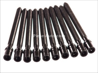 Set șuruburi / prezoane chiulasă - ELRING - pentru:  AUDI A3, A4, A6; SEAT LEON, TOLEDO III; SKODA OCTAVIA, SUPERB; VW GOLF V, JETTA III, PASSAT, TOURAN 2.0 02.03-