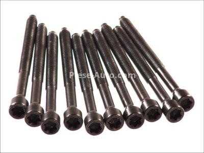 Set șuruburi / prezoane chiulasă - ELRING - pentru:  AUDI A3, A4; SEAT ALTEA, LEON, TOLEDO III; SKODA OCTAVIA; VW EOS, GOLF V, JETTA III, PASSAT, TOURAN 2.0 07.02-