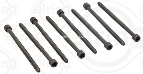 Set șuruburi / prezoane chiulasă - ELRING - pentru:  AUDI A4, A5, A6, A7, A8, Q5, Q7 2.4-3.2i 05.04-