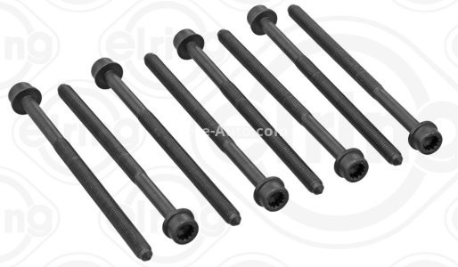Set șuruburi / prezoane chiulasă - ELRING - pentru:  AUDI A4, A5, A6, A7, A8, Q5, Q7 2.5TFSI-3.2FSI 06.07-