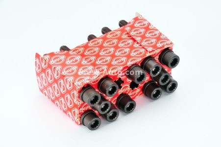 Set șuruburi / prezoane chiulasă - ELRING - pentru:  AUDI A6, 80, 90, 100, 200; VW PASSAT, SANTANA 2.0/2.2/2.3 07.81-12.96