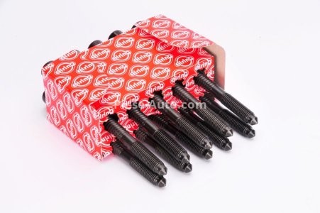 Set șuruburi / prezoane chiulasă - ELRING - pentru:  AUDI A6, 80, 90, 100; SEAT IBIZA II, TOLEDO I; VW CORRADO, GOLF II, III, PASSAT, SCIROCCO, SHARAN 1.8/2.0 10.85-02.00