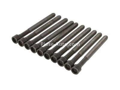 Set șuruburi / prezoane chiulasă - ELRING -  pentru: AUDI A4 B7, A4 B8, A5, A6 ALLROAD C6, A6 C6, A8 D3, A8 D4, Q7, R8, R8 SPYDER; VW TOUAREG 4.2 09.05-03.18