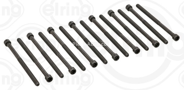 Set șuruburi / prezoane chiulasă - ELRING -  (14pcs) pentru: BMW 1 (F20), 1 (F21), 2 (F22, F87), 2 (F23), 2 (G42, G87), 3 (F30, F80), 3 (F31), 3 (G20, G80, G28), 3 (G21), 3 (G21, G81), 3 GRAN TURISMO (F34) 3.0/3.0H 07.15-