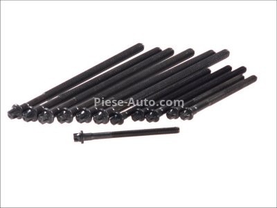 Set șuruburi / prezoane chiulasă - ELRING - pentru:  BMW 1 (E81, E87), 3 (E46, E90), X3 (E83), Z4 (E85) 1.6/2.0 06.01-
