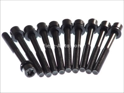 Set șuruburi / prezoane chiulasă - ELRING - pentru:  CHEVROLET EPICA; DAEWOO EVANDA, LEGANZA, NUBIRA, REZZO; OPEL ASTRA F, G, H, CALIBRA A, FRONTERA A, B, OMEGA B, SINTRA, VECTRA A, B, ZAFIRA A 1.8/2.0/2.2 01.89-