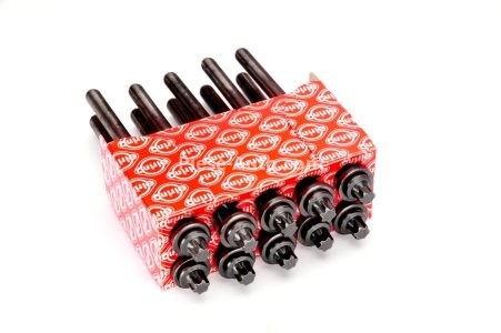 Set șuruburi / prezoane chiulasă - ELRING - pentru:  CHEVROLET AVEO, CRUZE, NIVA, ORLANDO; OPEL ASTRA F, G, H, J, COMBO, CORSA B, C, D, INSIGNIA, MERIVA, MOKKA, SIGNUM, TIGRA, VECTRA; SAAB 9-3, 9-5 1.4/1.6/1.8 04.94-