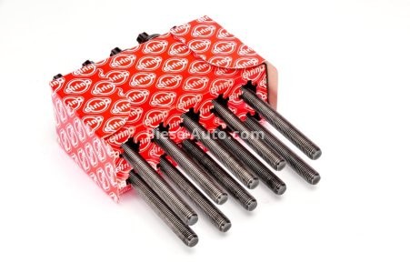 Set șuruburi / prezoane chiulasă - ELRING - pentru:  CHEVROLET AVEO, CRUZE, NIVA, ORLANDO; OPEL ASTRA F, G, H, J, COMBO, CORSA B, C, D, INSIGNIA, MERIVA, MOKKA, SIGNUM, TIGRA, VECTRA; SAAB 9-3, 9-5 1.4/1.6/1.8 04.94-