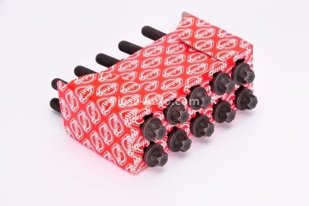 Set șuruburi / prezoane chiulasă - ELRING - pentru:  CITROEN BERLINGO, C-ELYSSE, C2, C3, C4, SAXO,XSARA; PEUGEOT 1007, 106 II, 206, 207, 301, 307, 308, PARTNER 1.6 02.96-