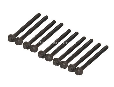 Set șuruburi / prezoane chiulasă - ELRING - pentru:  CITROEN XANTIA, XSARA, ZX; PEUGEOT 306, 406 1.8 06.95-04.03