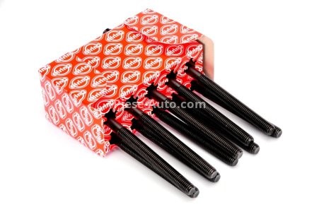 Set șuruburi / prezoane chiulasă - ELRING - pentru:  CITROEN AX, BERLINGO, BX, C15, C2, C3 I, II, NEMO, SAXO, VISA, XSARA; PEUGEOT 106 I, II, 205 I, II, 206, 207, 306, 307, 309 I, II, BIPPER, PARTNER 1.0-1.6 09.86-