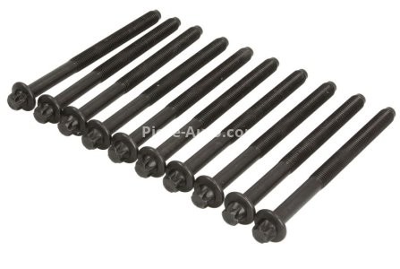 Set șuruburi / prezoane chiulasă - ELRING - pentru:  CITROEN C4 I, C5 I, II, III, C8, EVASION, JUMPY, XSARA; FIAT SCUDO, ULYSSE; LANCIA PHEDRA, ZETA; PEUGEOT 206, 307, 308, 406, 407, 607, 806, 807, EXPERT 1.8/2.0 01.99-