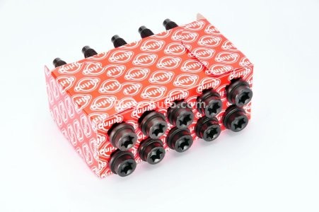 Set șuruburi / prezoane chiulasă - ELRING - pentru:  FORD COUGAR, ESCORT V, VI, VII, FIESTA III, FOCUS, MAVERICK, MONDEO I, II, ORION III, RANGER, TOURNEO CONNECT, TRANSIT CONNECT 1.6/1.8/2.0 01.92-