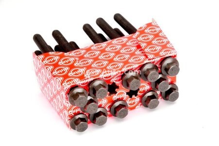 Set șuruburi / prezoane chiulasă - ELRING - pentru:  FORD FOCUS II, KUGA I, MONDEO IV, S-MAX; RENAULT SAFRANE II; VOLVO C30, V40, S40 II, V50, S60, S70, XC70, S80 I, II, 850 2.0-2.5 06.91-