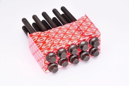 Set șuruburi / prezoane chiulasă - ELRING - pentru:  RENAULT LAGUNA I, SAFRANE II; VOLVO S40 I 1.6-2.0 06.95-06.04