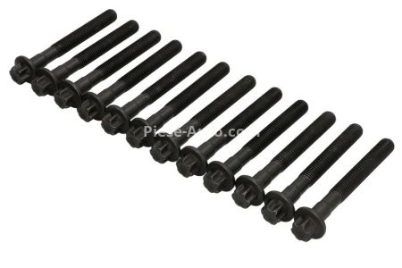 Set șuruburi / prezoane chiulasă - ELRING - pentru:  JEEP GRAND CHEROKEE; MERCEDES ACCELO, C (W203), CLK (C209), E (W210, W211), G (W463), SPRINTER 2.7 07.99-
