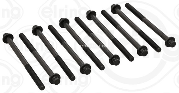 Set șuruburi / prezoane chiulasă - ELRING -  pentru: MAZDA 3, 6, 6/KOMBI, CX-5 2.2D 04.12-