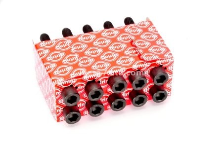 Set șuruburi / prezoane chiulasă - ELRING - pentru:  MAZDA 323 V, VI 1.5/1.6 07.94-