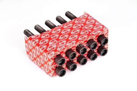 Set șuruburi / prezoane chiulasă - ELRING - pentru:  MAZDA 323 VI, 626 V, PREMACY 2.0D 04.98-03.05