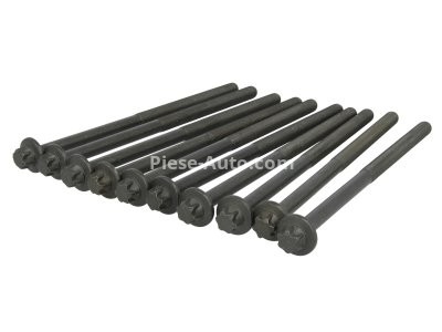 Set șuruburi / prezoane chiulasă - ELRING - pentru:  MERCEDES A (W176), B (W246), C (W204), E (W212), SLK (R172), M (W166), GLA (X156), VITO, SPRINTER 2.1CDI/2.2D 06.06-