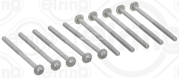 Set șuruburi / prezoane chiulasă - ELRING - pentru:  MERCEDES C (W204), CLK, CLS, E (S211, S212), M (W164), R (W251, V251), S (C216, W221), SL, SLS 6.2 01.06-