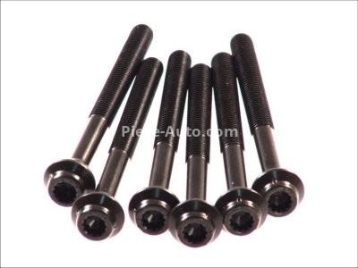 Set șuruburi / prezoane chiulasă - ELRING - pentru:  MERCEDES E (W124, W210), G (W463), S (W140) 3.0D 06.93-