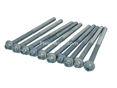 Set șuruburi / prezoane chiulasă - ELRING - pentru:  MERCEDES E (W211), G (W463), S (W220), M (W163) 4.0CDI 06.00-