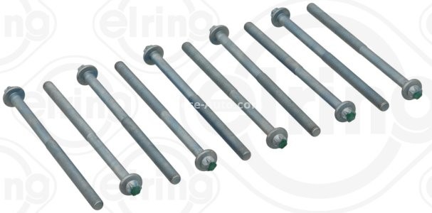 Set șuruburi / prezoane chiulasă - ELRING - pentru:  MERCEDES E (W211), G (W463), S (W220), M (W163) 4.0CDI 06.00-