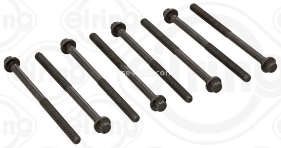 Set șuruburi / prezoane chiulasă - ELRING - pentru: : MERCEDES C (A205), C (C204), C (C205), C T-MODEL (S204), C T-MODEL (S205), C (W204), C (W205), CLS (C218) 3.0-3.5H 06.08-