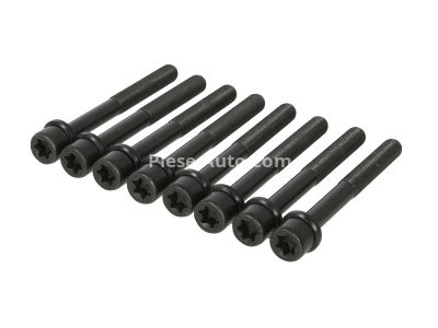 Set șuruburi / prezoane chiulasă - ELRING - pentru:  OPEL CALIBRA A, OMEGA B, SIGNUM, SINTRA, VECTRA A, B; SAAB 9-5, 900 II, 9000 2.5-3.2 08.92-