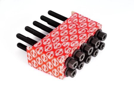 Set șuruburi / prezoane chiulasă - ELRING - pentru:  OPEL ASCONA A, B, C, ASTRA F, CALIBRA A, FRONTERA A, KADETT C, D, E, MANTA A, B, OMEGA A, B, REKORD E, VECTRA A 1.6/1.8/2.0 09.70-12.00