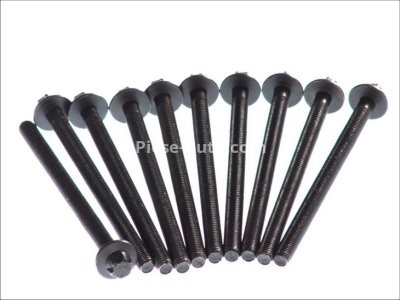 Set șuruburi / prezoane chiulasă - ELRING - pentru:  OPEL AGILA, ASTRA G, CORSA B, C, D; SUZUKI WAGON 1.0 11.96-