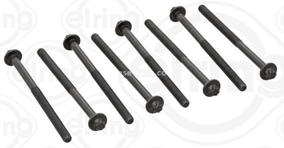 Set șuruburi / prezoane chiulasă - ELRING - pentru:  SMART CABRIO, CITY COUPE, CROSSBLADE, ROADSTER, FORTWO 0.6/0.7 07.98-01.07