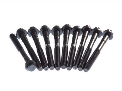 Set șuruburi / prezoane chiulasă - ELRING - pentru:  TOYOTA AVENSIS, CALDINA, CAMRY, CARINA II, E, CELICA, CORONA, PICNIC, RAV 4 I, SCEPTER, VISTA, WINDOM 2.0/2.2 03.83-