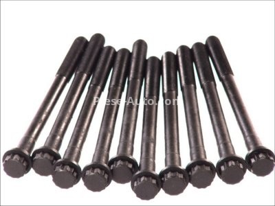 Set șuruburi / prezoane chiulasă - ELRING - pentru:  TOYOTA AVENSIS, CALDINA, CAMRY, CARINA II, E, COROLLA, CORONA, CRESTA, DELIBOY, PICNIC, VISTA, LITEACE 1.8-2.2 01.83-10.03