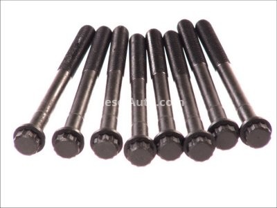 Set șuruburi / prezoane chiulasă - ELRING - pentru:  TOYOTA AVENSIS, CALDINA, CAMRY, CARINA II, E, COROLLA, CORONA, CRESTA, DELIBOY, PICNIC, VISTA, LITEACE 1.8-2.2 01.83-10.03