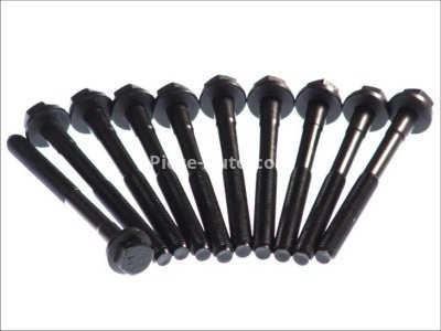 Set șuruburi / prezoane chiulasă - ELRING - pentru:  TOYOTA COROLLA, STARLET, TERCEL 1.0/1.3/1.5 08.83-10.01