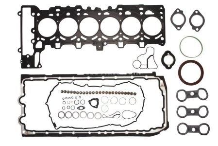 Set garnituri motor  (partea de sus) pentru: BMW 5 (F10), 5 (F11) 2.5 11.09-08.11