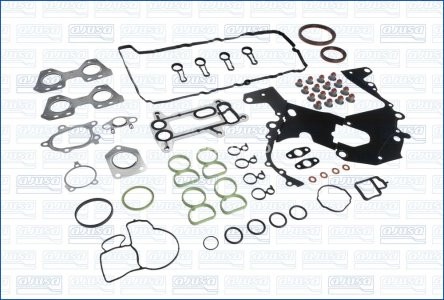 Set garnituri motor pentru: BMW 1 (E81), 1 (E82), 1 (E87), 1 (E88), 1 (F20), 3 (E90), 3 (E91), 3 (E92), 3 (E93), 5 (E60), 5 (E61), X1 (E84), X3 (E83) 2.0D 06.04-06.15