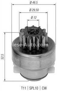 Bendix electromotor  pentru: FIAT TEMPRA, TIPO 2.0 03.90-04.95
