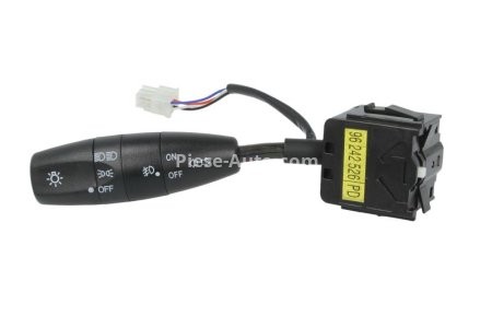 Bloc lumini / comutator combinat  (se aprinde cu halogen) pentru: DAEWOO LANOS 02.97-