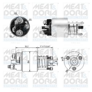 Bobină / solenoid electromotor pentru: CITROEN BERLINGO, BERLINGO MULTISPACE, BERLINGO/MINIVAN, C1, C2, C3 I, C3 II, C3 PICASSO, C3 PLURIEL, C4, C4 I, C4 II, C4 PICASSO II, C5 II 1.4D/1.6D 09.01-